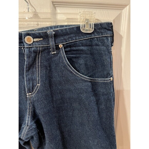 ANDREW MACKENZIE Jeans Mens US Sz 34 Bootcut AMK Euro 50 Blue Denim Hipster - Picture 4 of 15